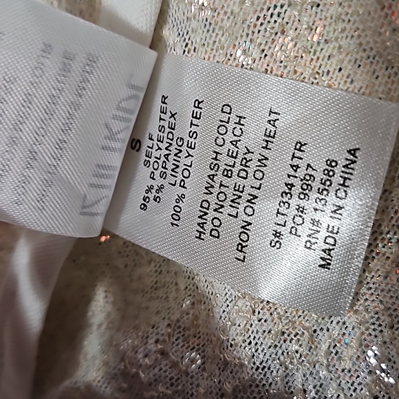 NEW 12th Tribe GENEVIEVE SEQUIN BUTTON UP AND SKIRT 2 PIECE SET Size Small - Picture 15 of 15